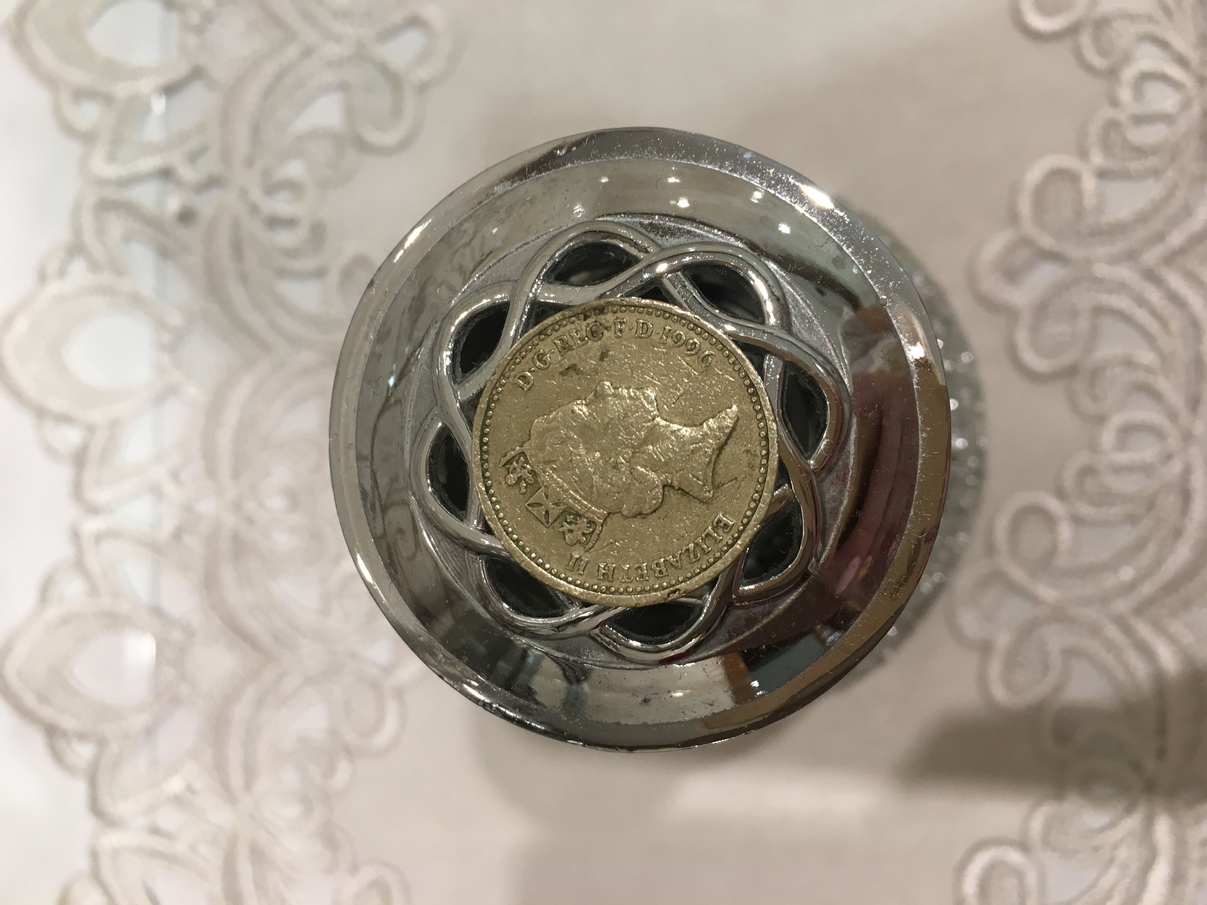 Moneta One Pound 1996 unikat