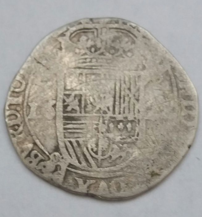 D, stara moneta escalin Nederlandy Holandia ok 1622 Philip IV starocie