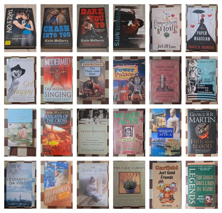 Conjunto lote de 20 livros em inglês