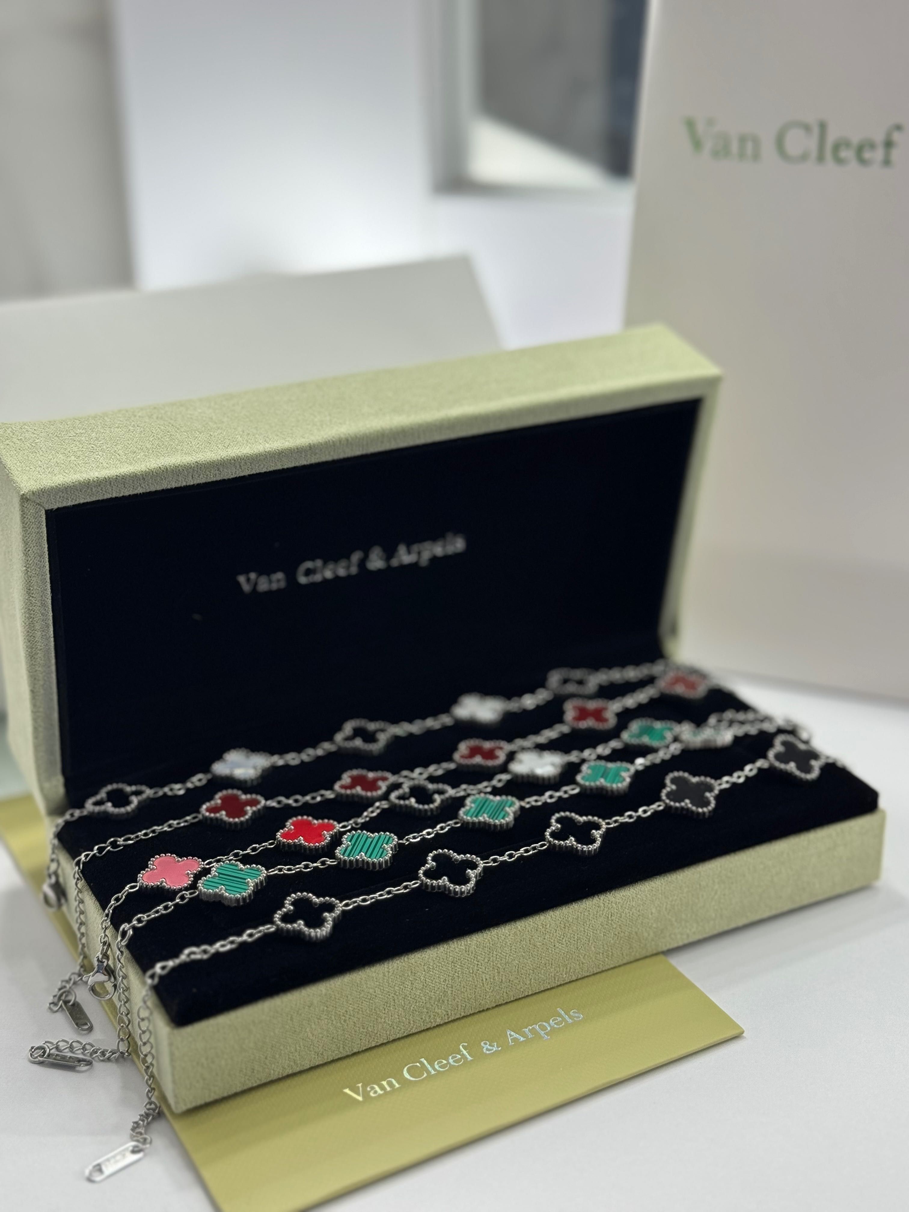 Van cleef & arpels, браслеты 925