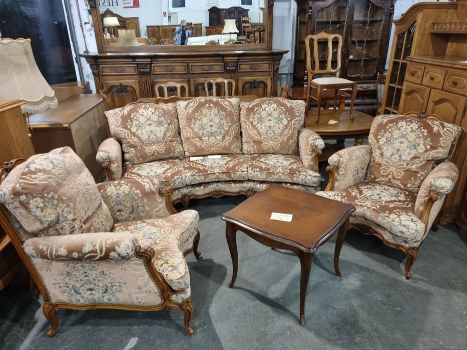 komplet wypoczynkowy ludwik kanapa fotele