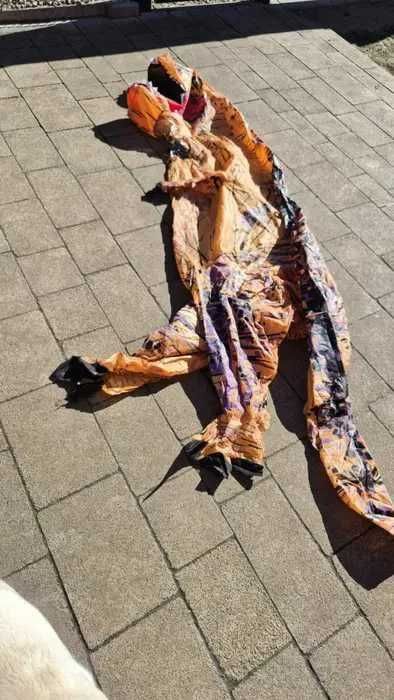 Dmuchany strój dinozaur T-REX kostium dla dorosłych