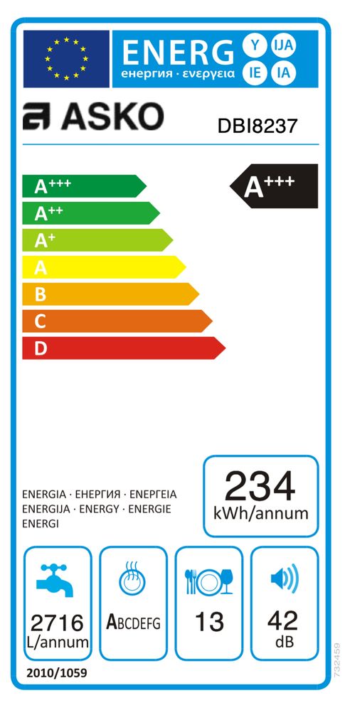 Zmywarka wolnostojąca ASKO DW40.1 - Nowa