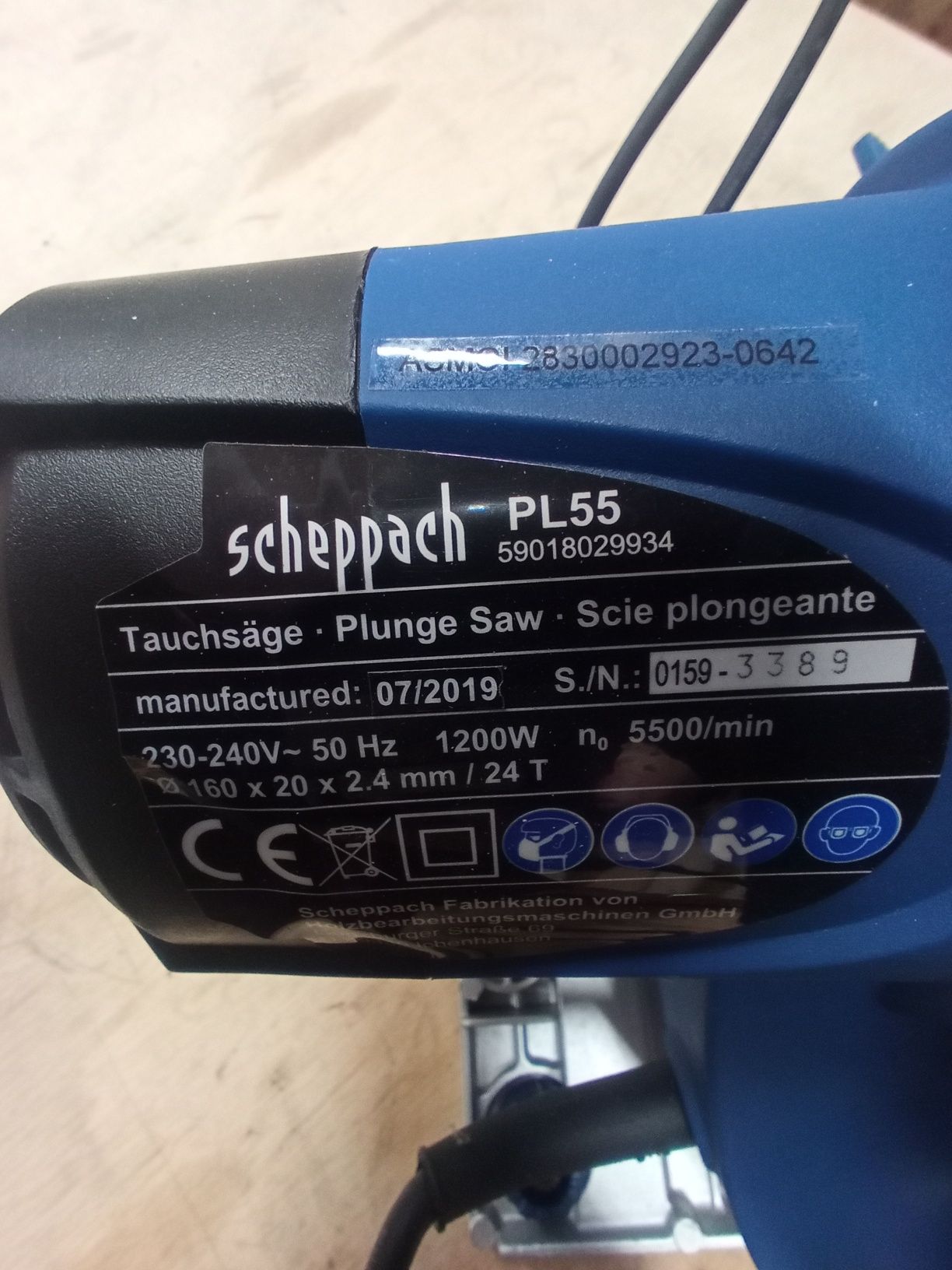 Sprzedam Nową piłę tarczowa Scheppach PL 55