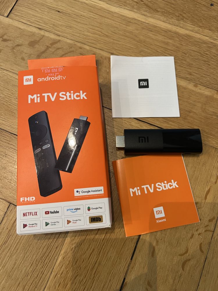 JAK NOWY Xiaomi Mi TV Stick Adapter Smart TV Chromecast do telewizora