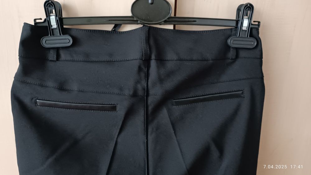 Spodnie eleganckie 38 garniturow czarrne