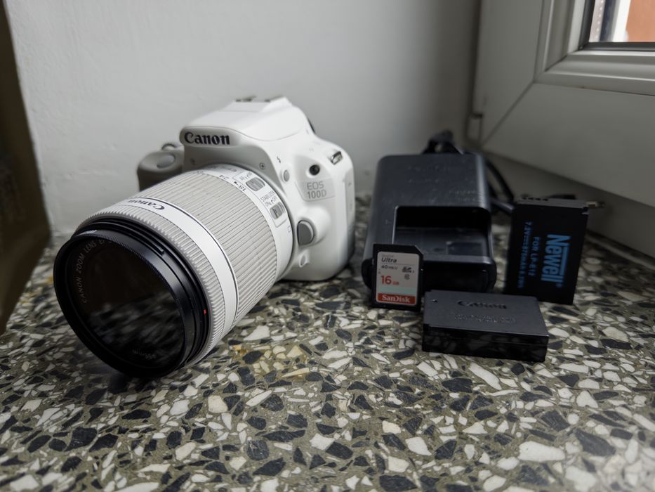 Aparat Canon 100d z 18-55 przebieg 15953