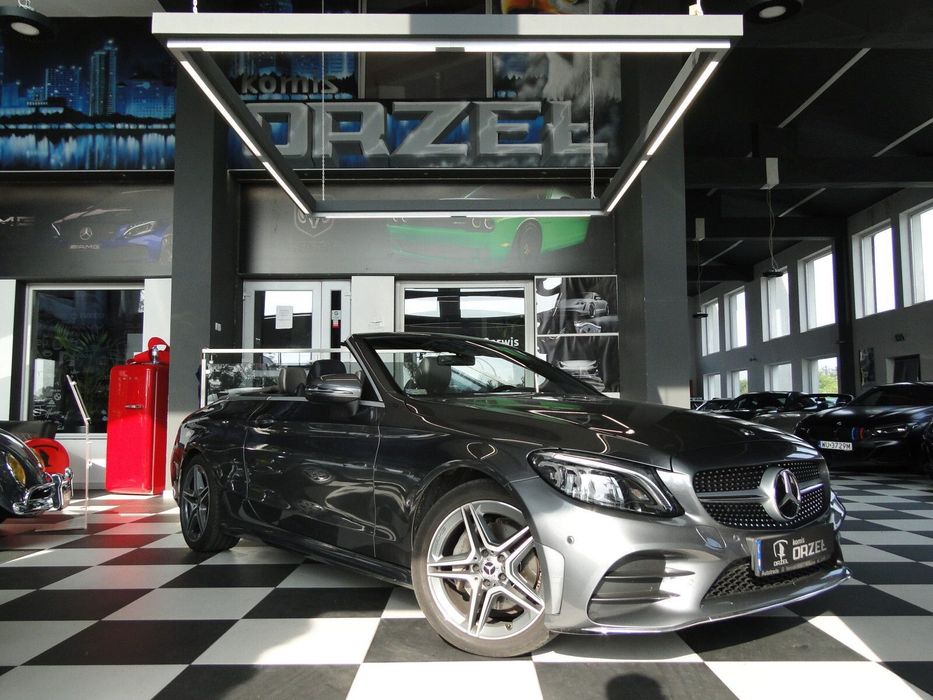 Mercedes-Benz Klasa C Cabrio / Amg / Hybryda / Virtual Cockpit / Car Play / Automat / Navi