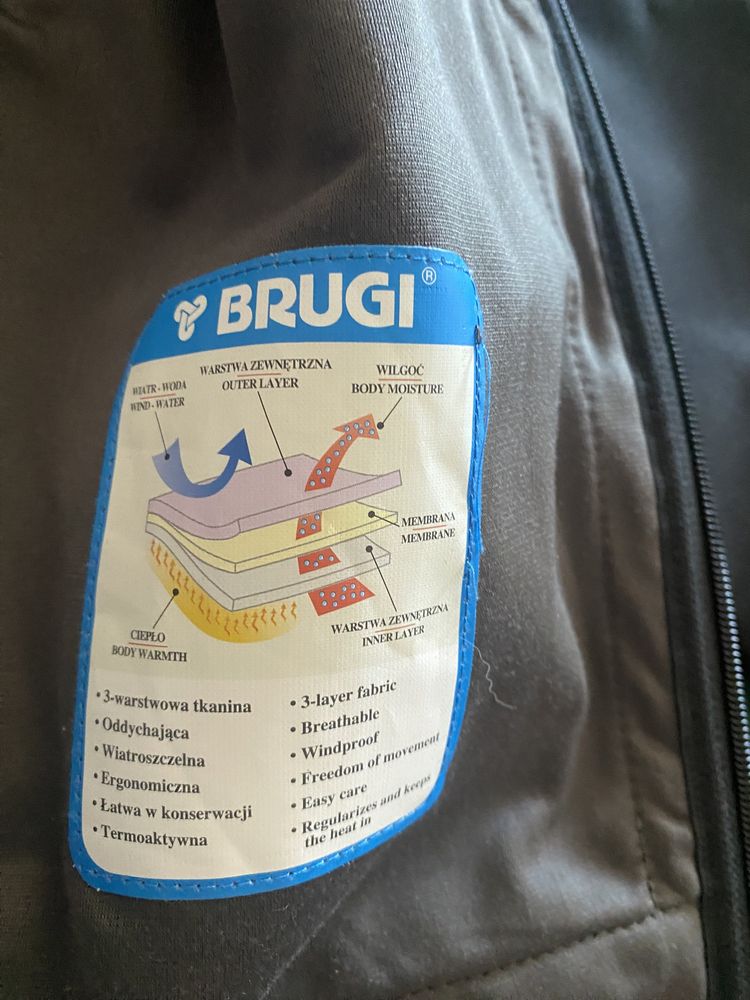 Kurtka softshell Brugi