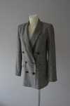 Zara Woman szara marynarka kratka pepitka blezer 34 XS