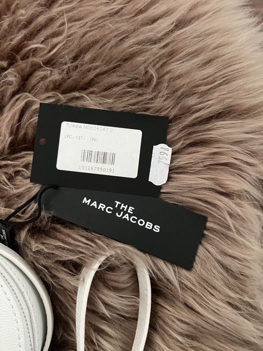 Torebka Medium Hot Spot Marc Jacobs biała, nowa z metką