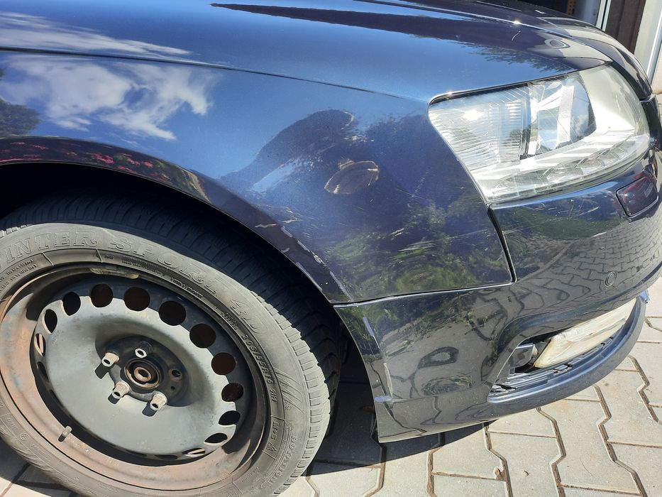 Audi a6 c6 lift przód kompletny maska zderzak.blotnik pas przedni