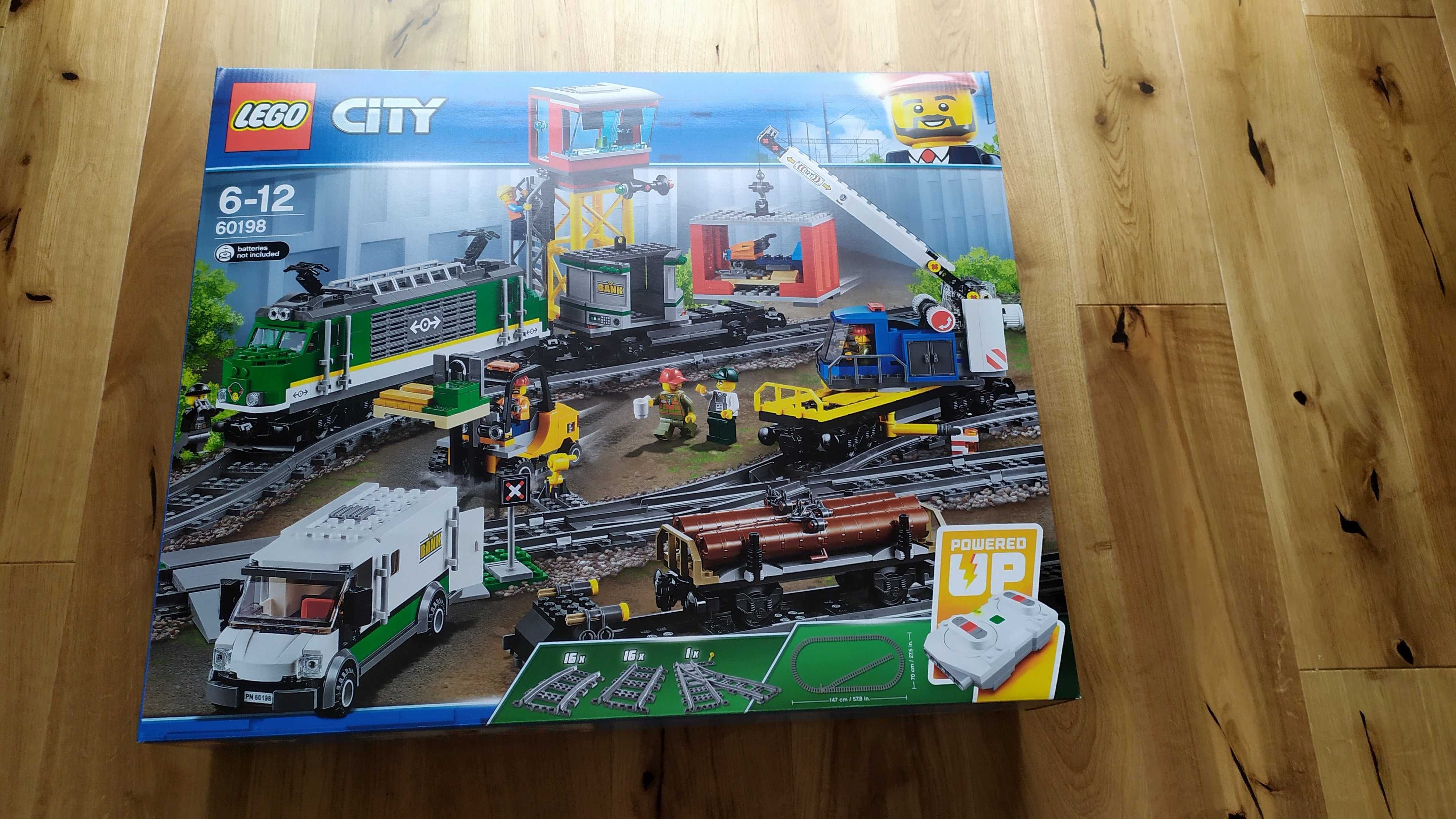 LEGO City 60198 Pociąg towarowy - NOWY