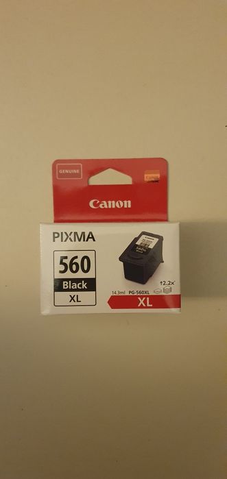 Tusz Canon Pixma PG-560 XL Czarny 14.3 ml. 

Pozdrawiam