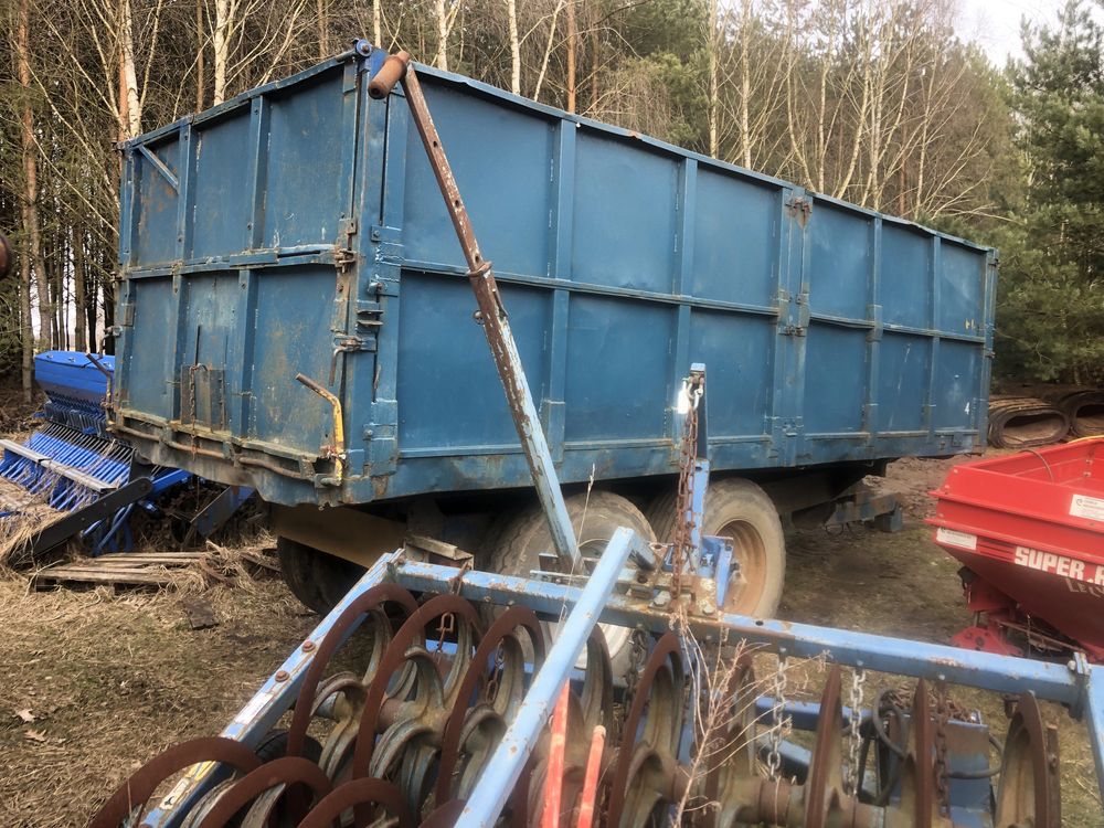 Przyczepa tandem 12 ton wywrotka