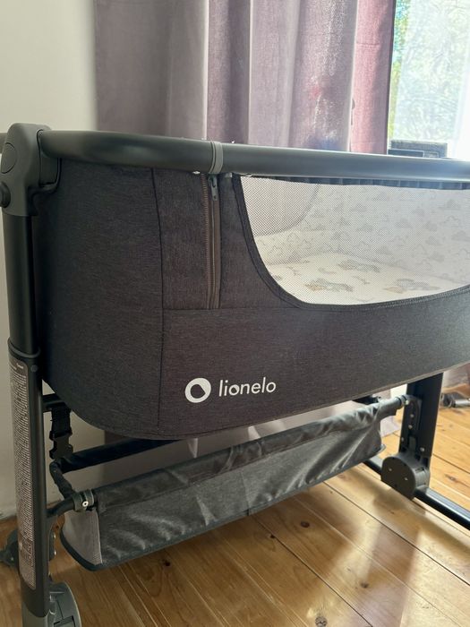 Lionelo Timon - łóżeczko 3w1: wolnostojace/dostawka/turystyczne