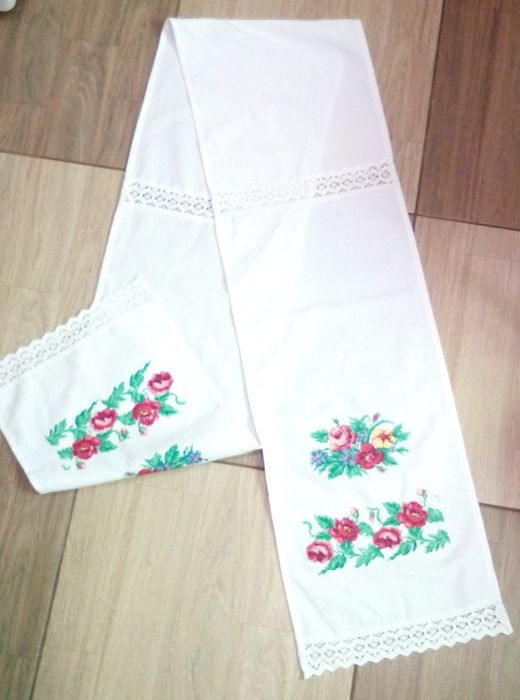 Рушник Рушнык.Ручная вышивка крестиком.Новый.2,05 х 30 см.