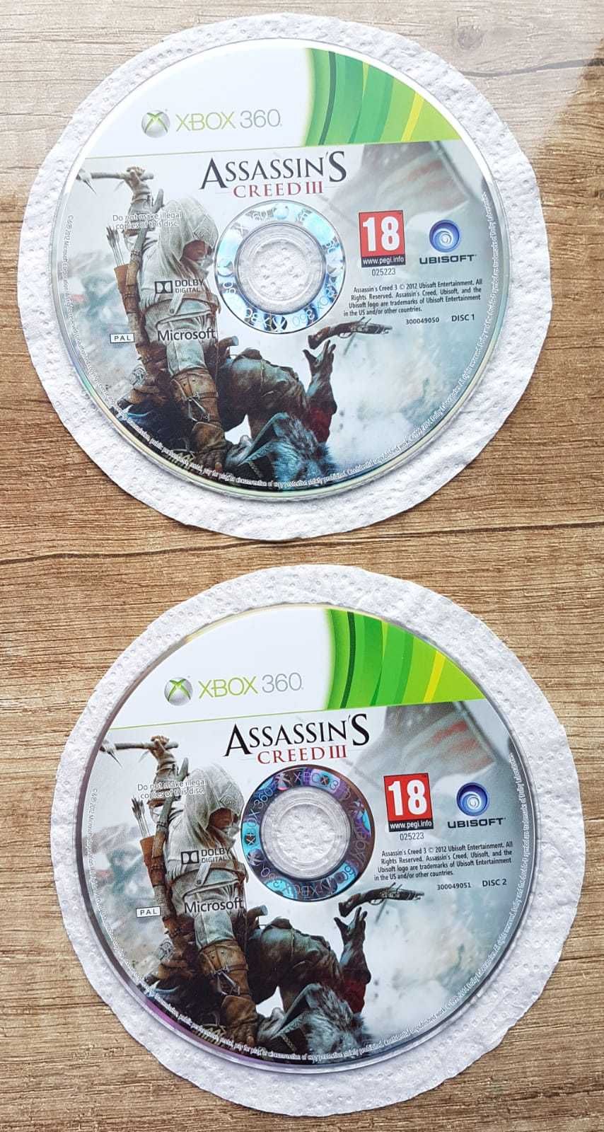 Assassin's Creed 3 Xbox 360 gra prezent