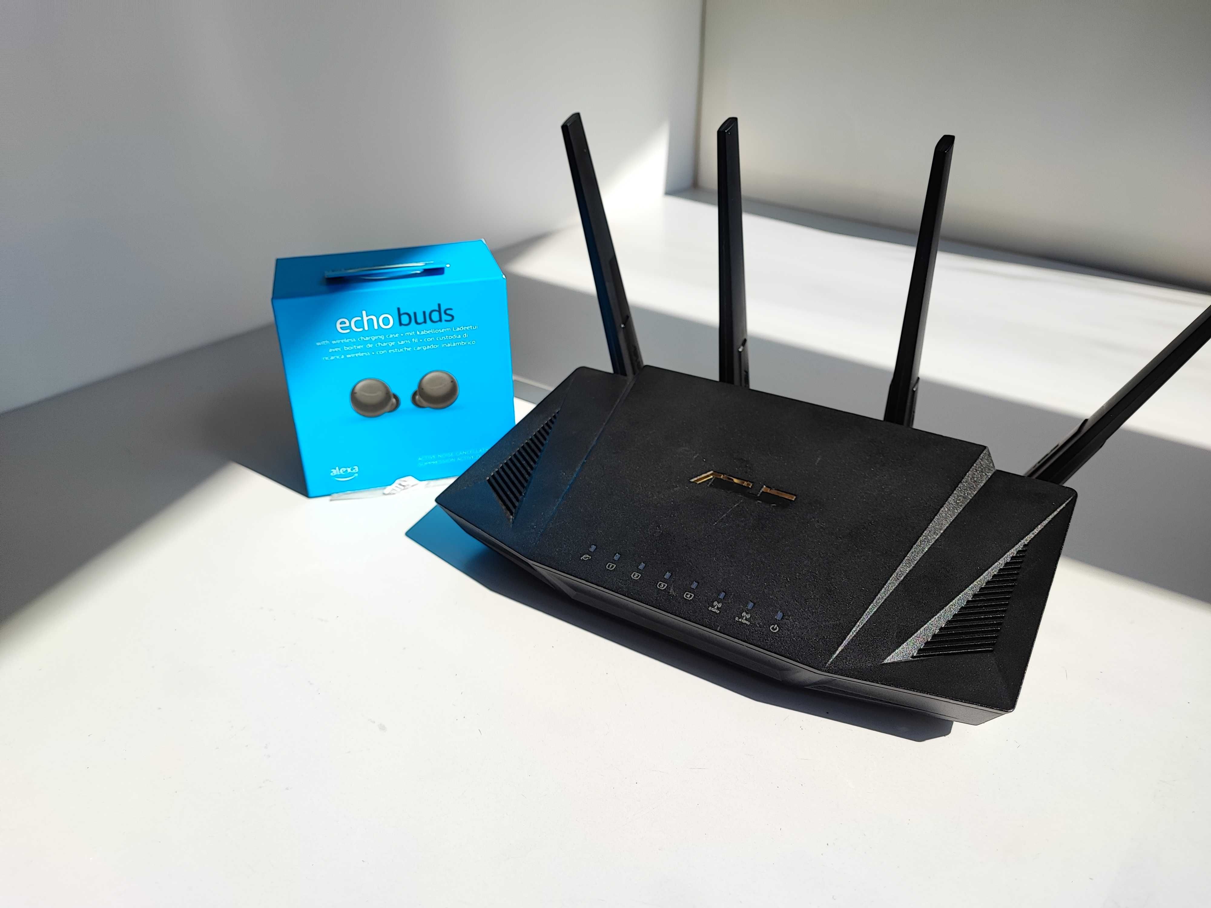 АКЦІЯ!!! Роутер ASUS RT-AX58U V1 + Amazon Echo Buds 2 безкоштовно!