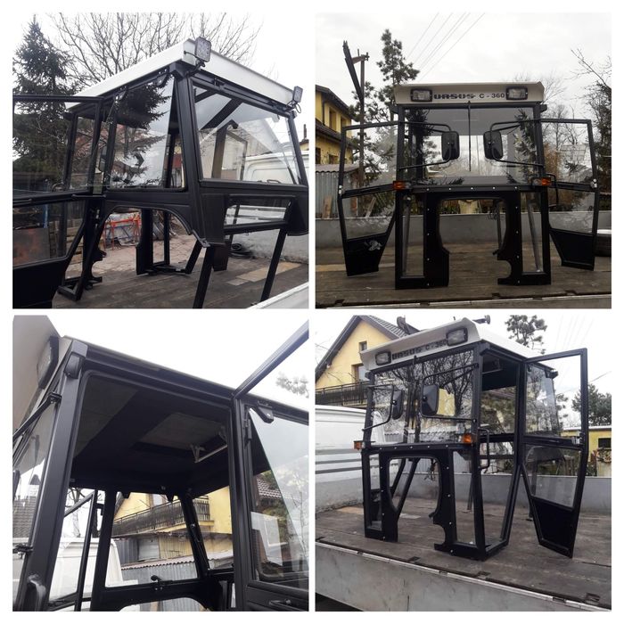 Kabina kabiny Ursus C-330 C-360 Mf Bizon T-25 sadownicze