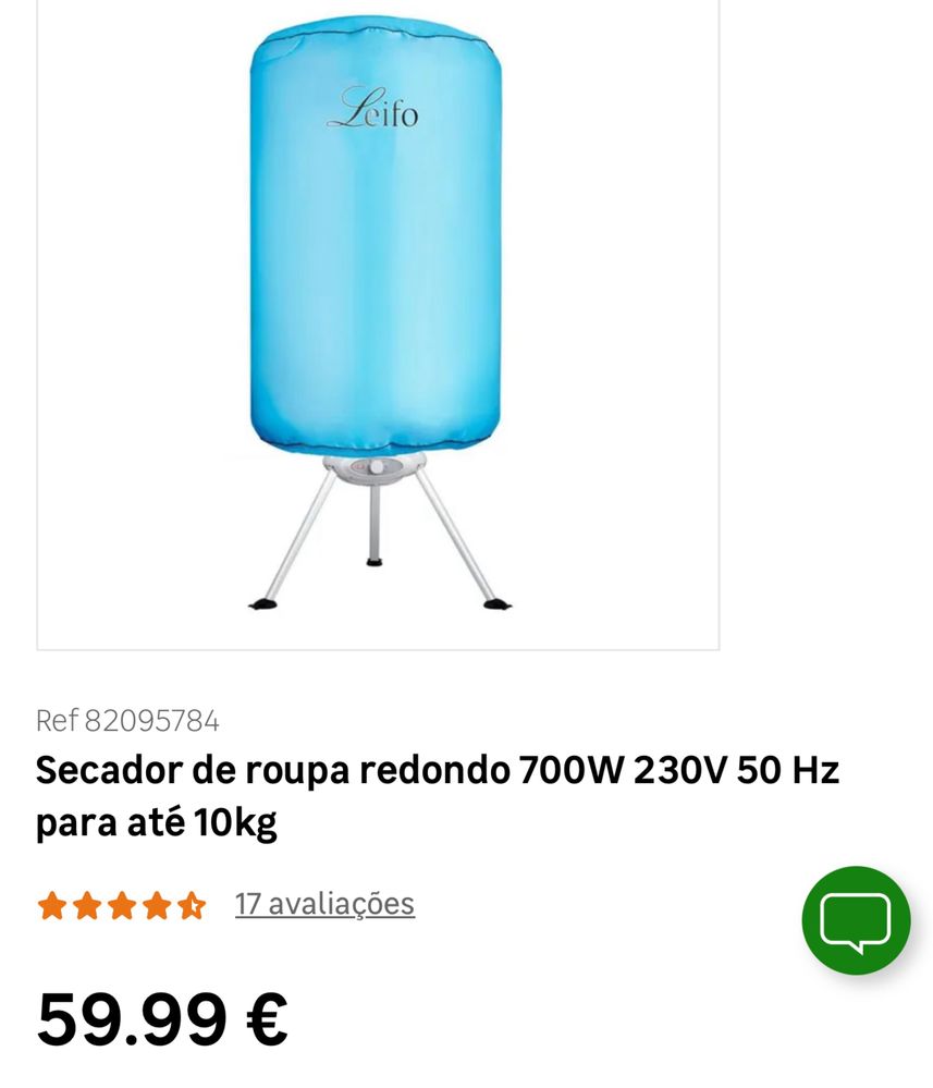 Secador de roupa vertical