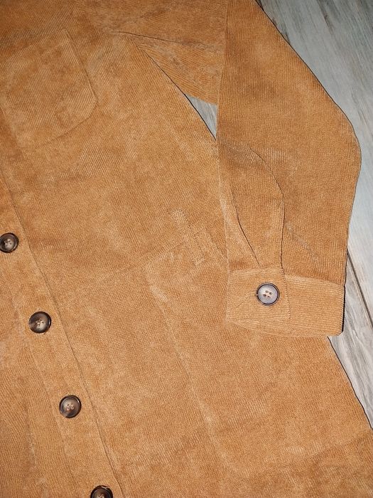 Sztruksowa jesienna sukieneczka