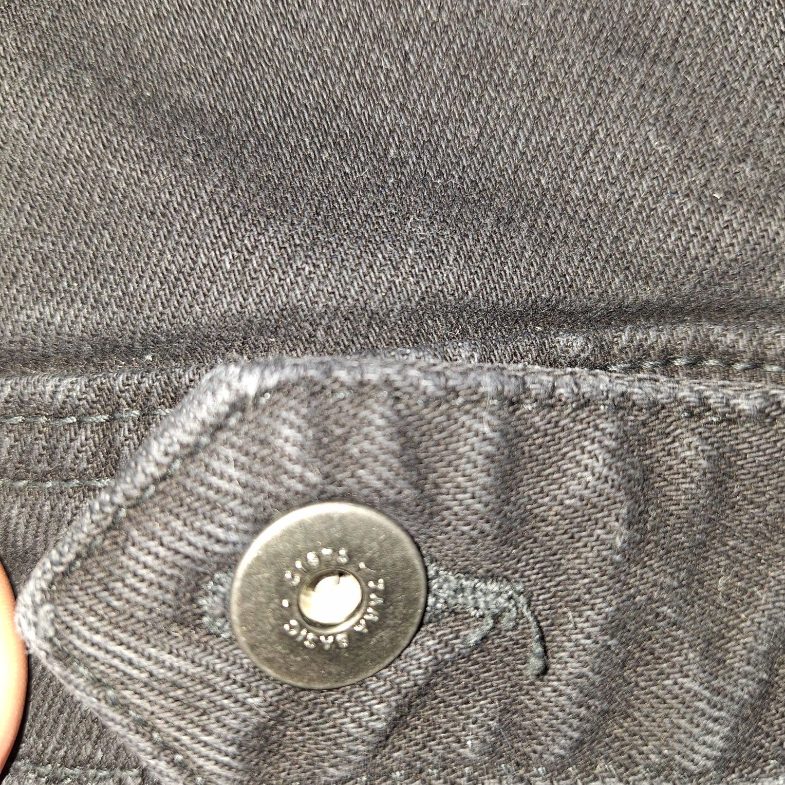 Kurtka jeansowa katana czarna Zara r.S