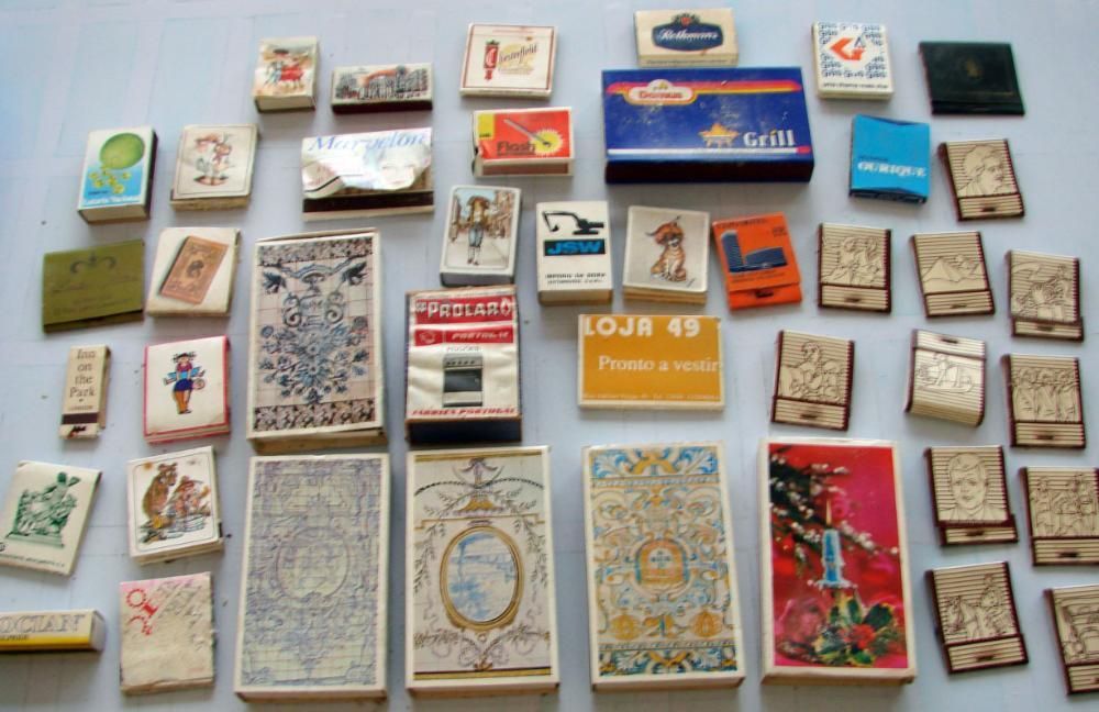 Colecção RARA 30 ANOS (1970, 80, 90) Caixas de Fósforos