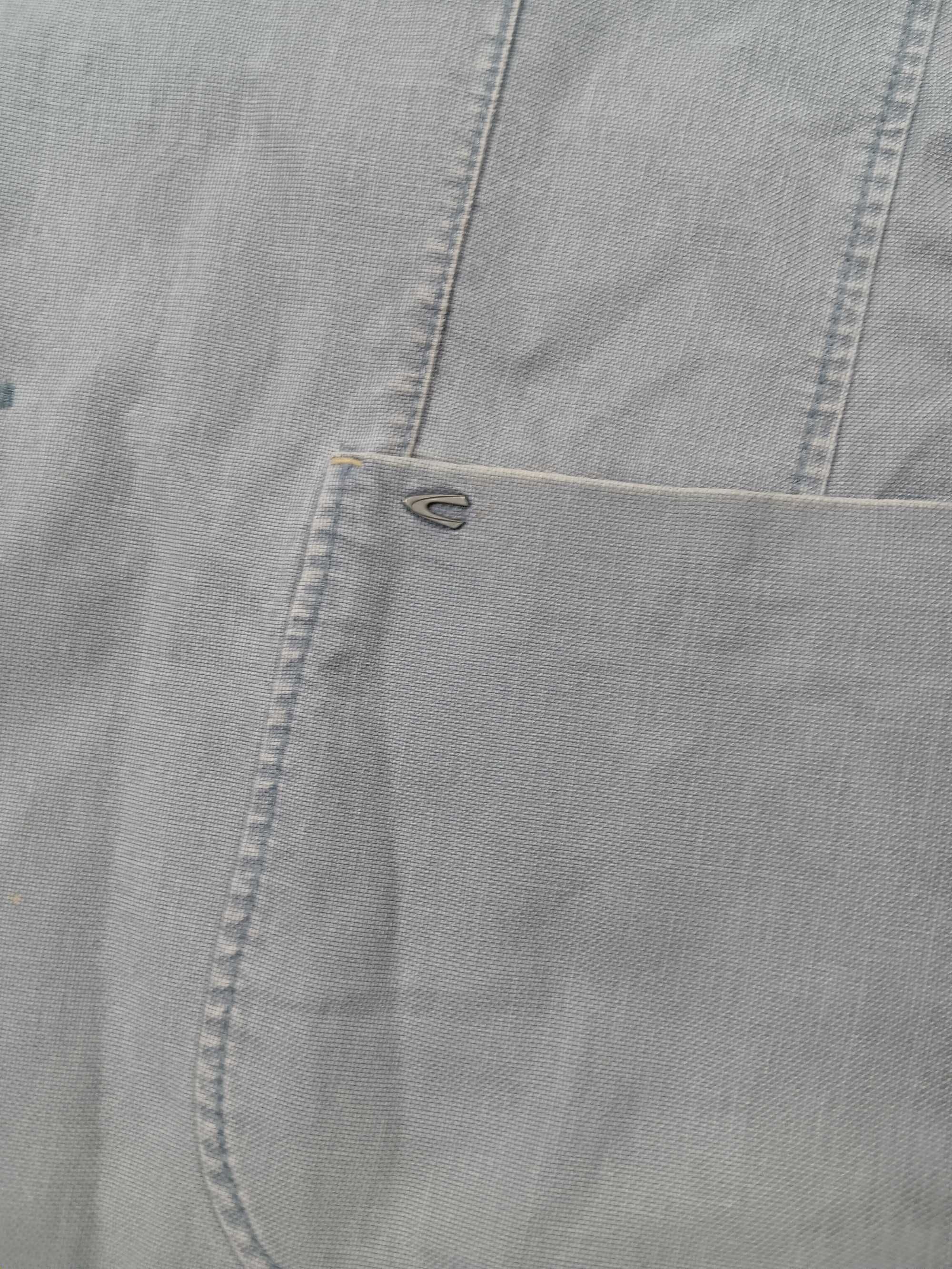 Niebieska casualowa marynarka męska Camel Active rozmiar 50