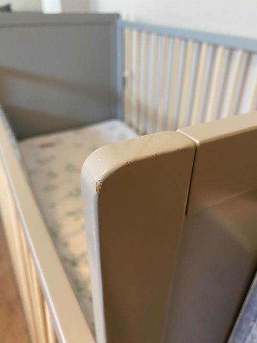 Łóżeczko dziecięce 120x60 Kinderkraft Nico szare