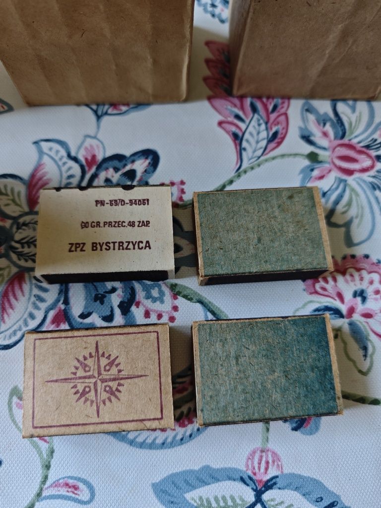 Zapałki ZPZ Bystrzyca Kłodzka PRL