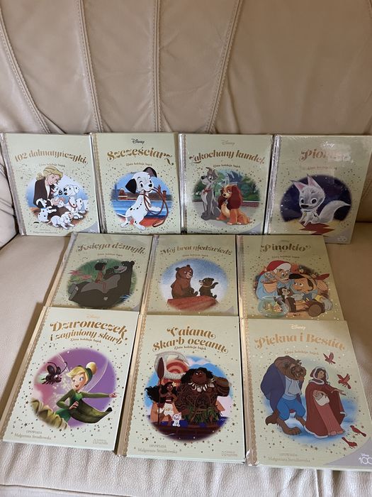 Disney złota kolekcja bajek Złomek księga dżungli książki dla dzieci