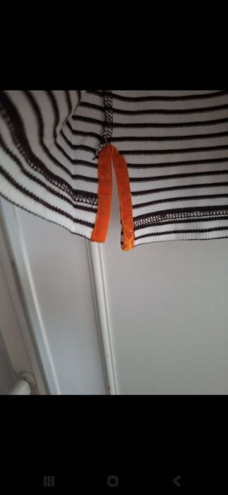 Polo riscas Castanho e Branco Purificacion Garcia - Homem (M)