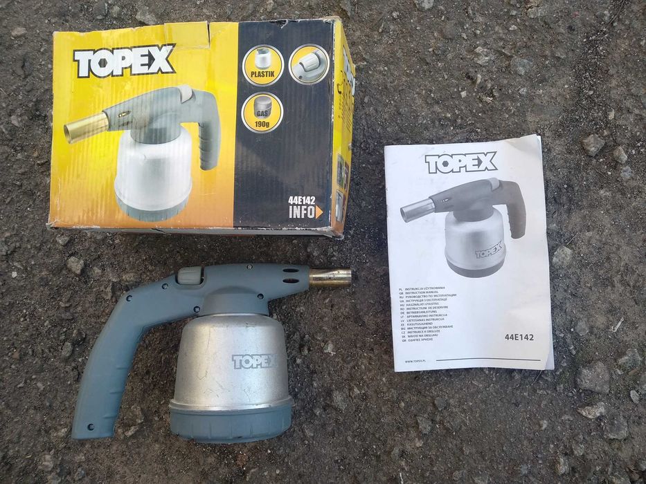 Шуруповерт акумуляторний перфоратор Зеніт Паяльна лампа газова Topex