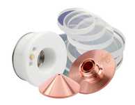 Bicos, Nozzle, Cerâmica, Lente, Laser Fibra, Consumíveis, OEM PRECITEC