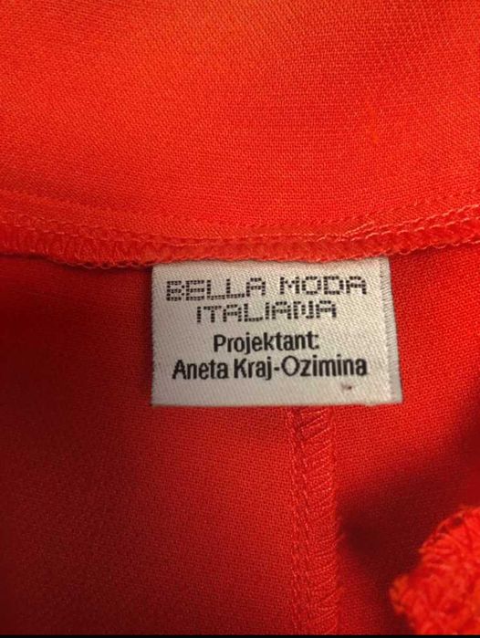 Damski komplet marynarka+spodnie od polskiego projektanta