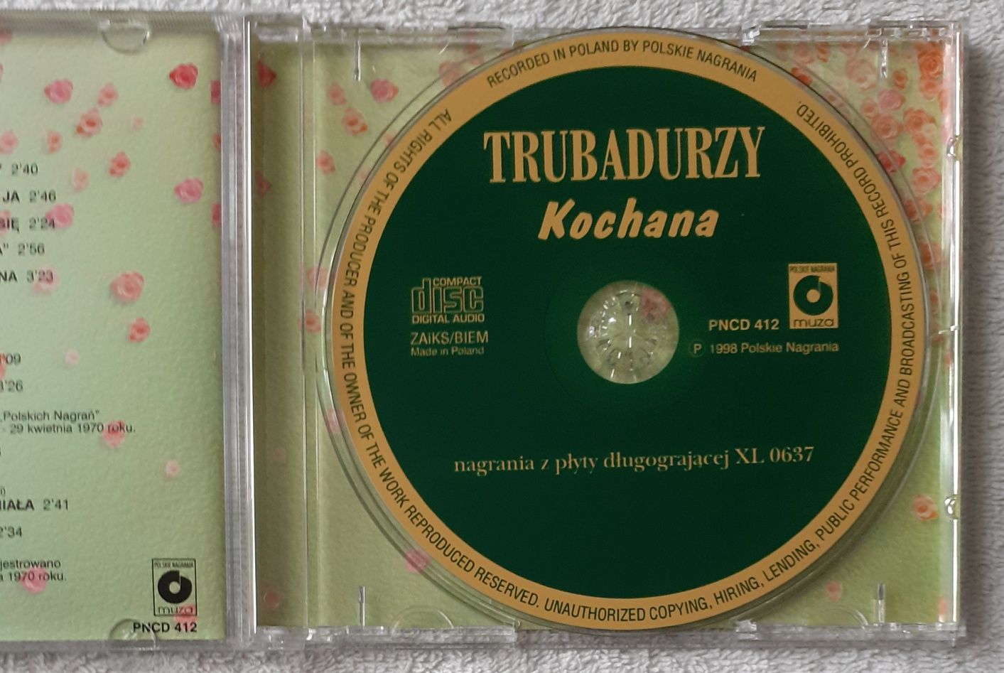 Trubadurzy - Kochana [CD]