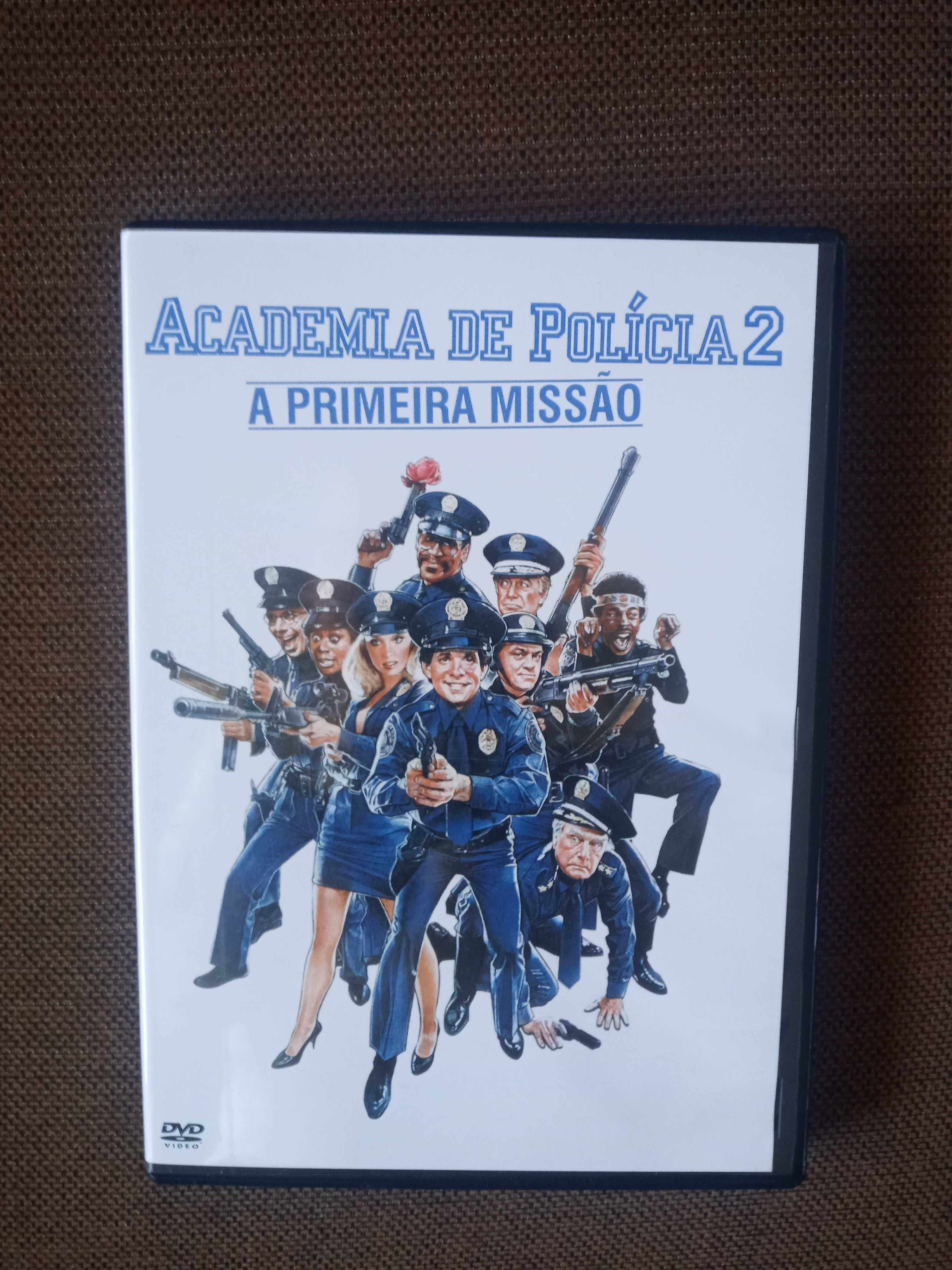 filme dvd original - academia de policia - 2 -  novo