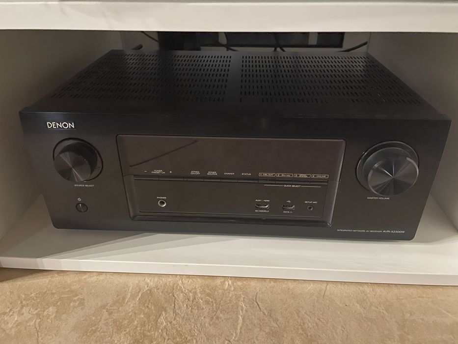 Amplificador Denon AVR-X2300W 7.2 4K