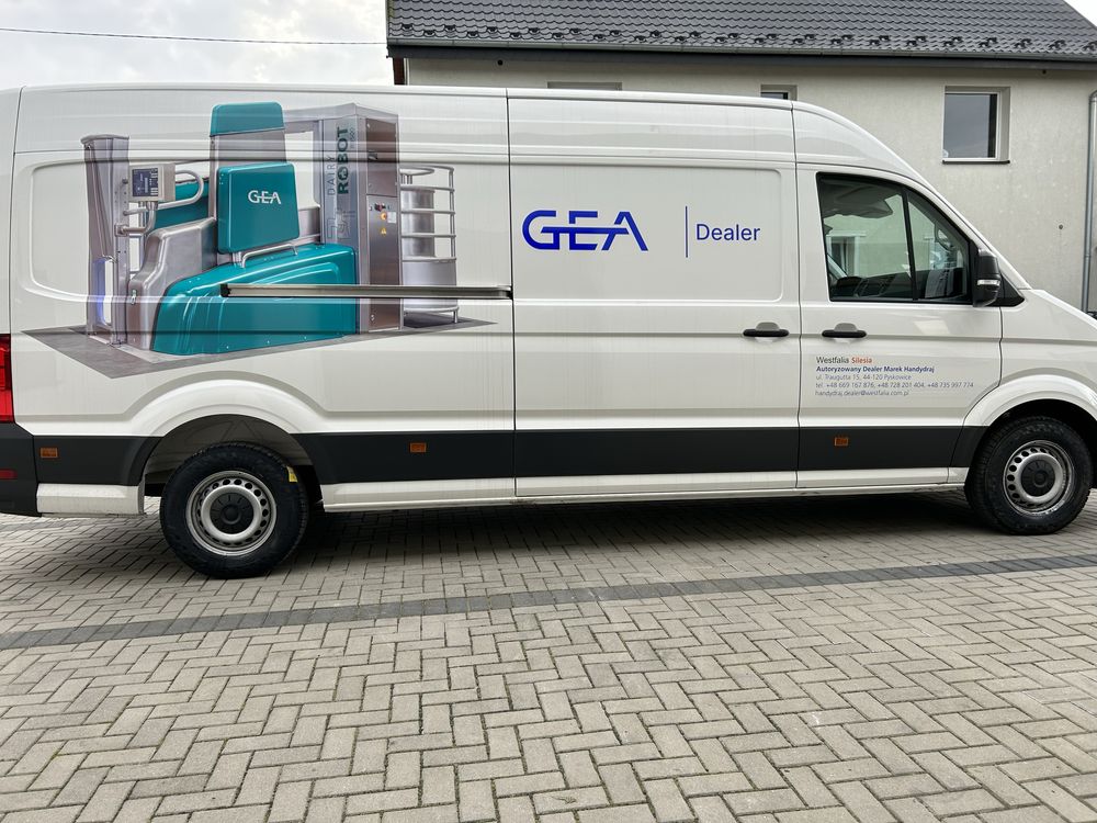 Gea Serwis dojarek robotów udojowych  hale udojowe  karuzele firmy GEA