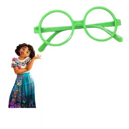 Okulary bez szkieł zielone Nowe przebranie Mirabel Madrigal Disney
