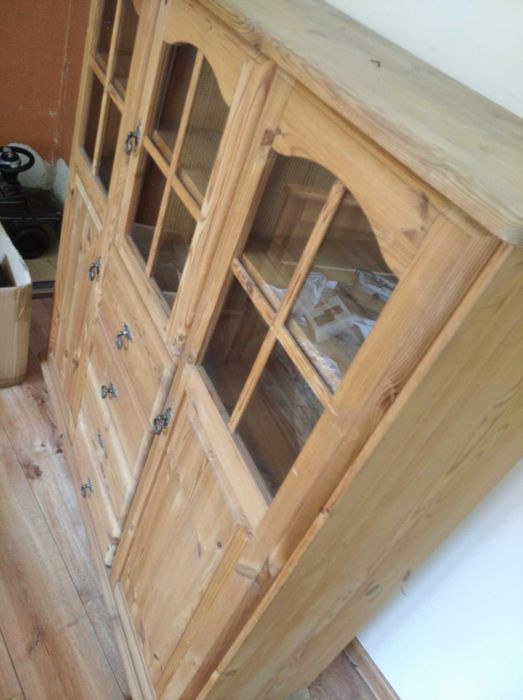 Kredens/witryna z szufladami