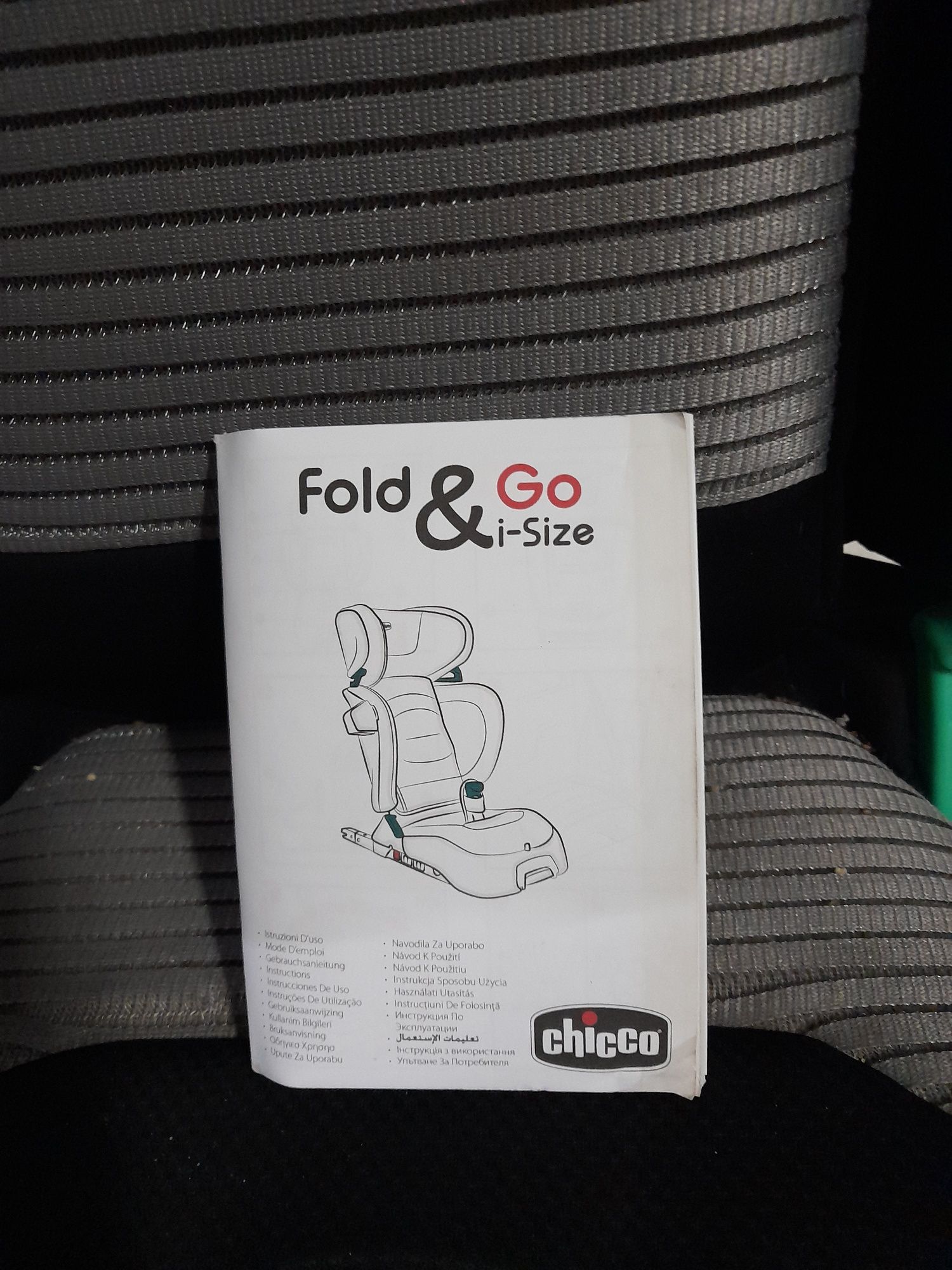 Cadeira Chicco fold&go i-size