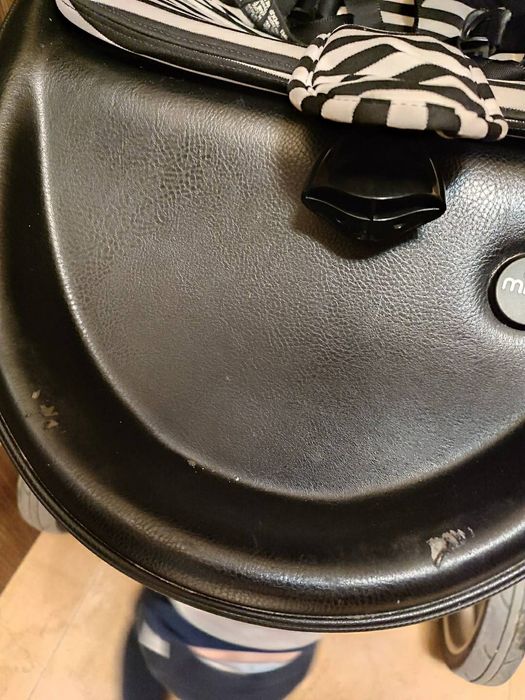 Коляска Mima xari шасі розове золото