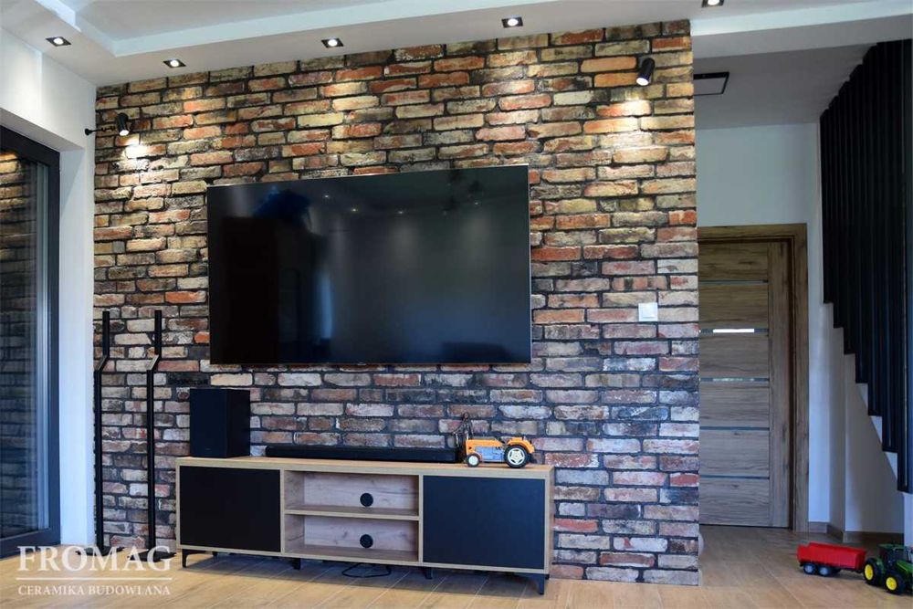 Płytki cięte ze starej cegły płytka stara cegła lico poniemiecka