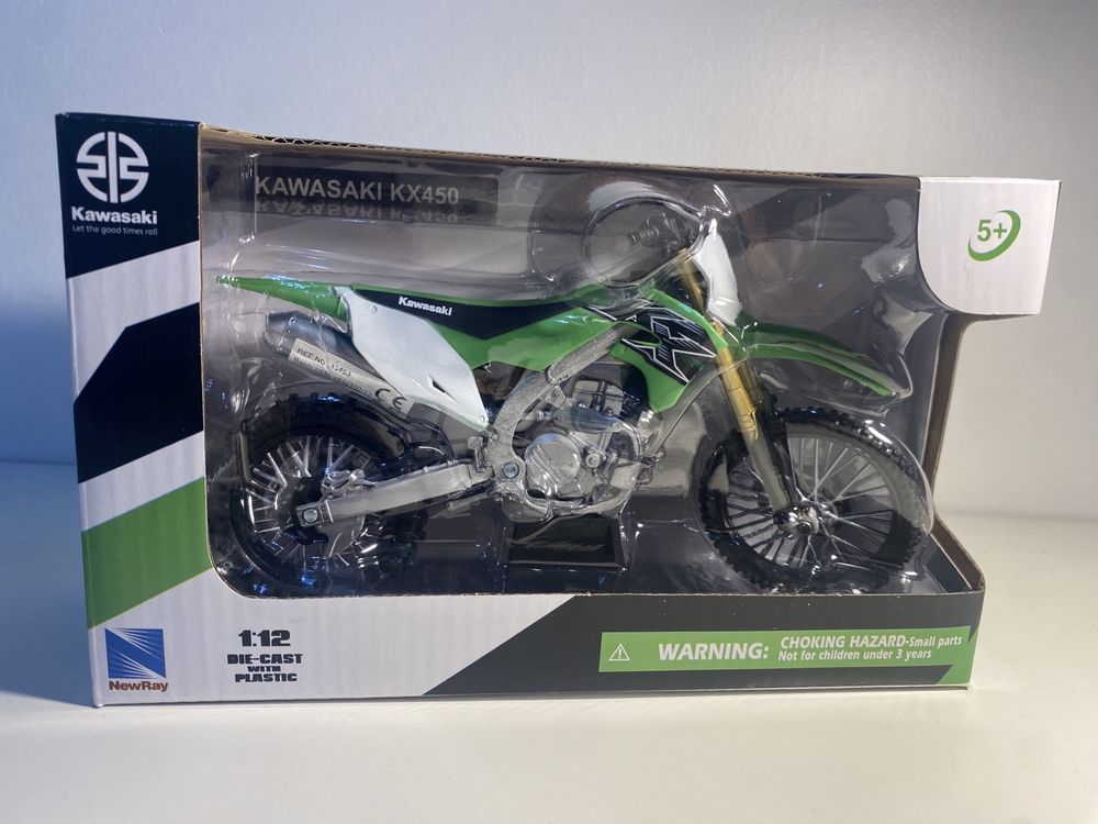 Motas miniaturas 1/12 honda crf kawasaki husqvarna bmw suzuki