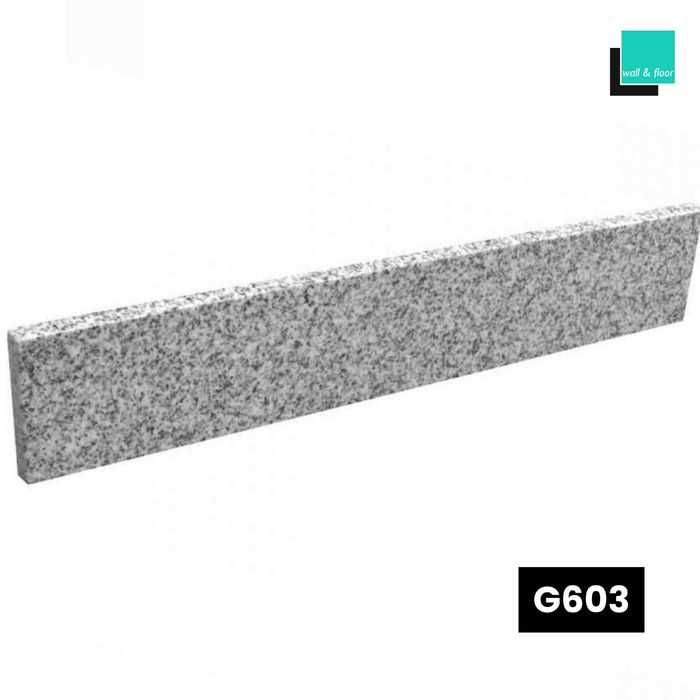 Granitowy cokół polerowany 61x8x1 61x8x1 cm Dom Ogród Elewacja