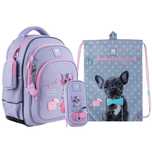 Шкільний набір Kite Studio Pets SET_SP24-763S (рюкзак, пенал, сумка)