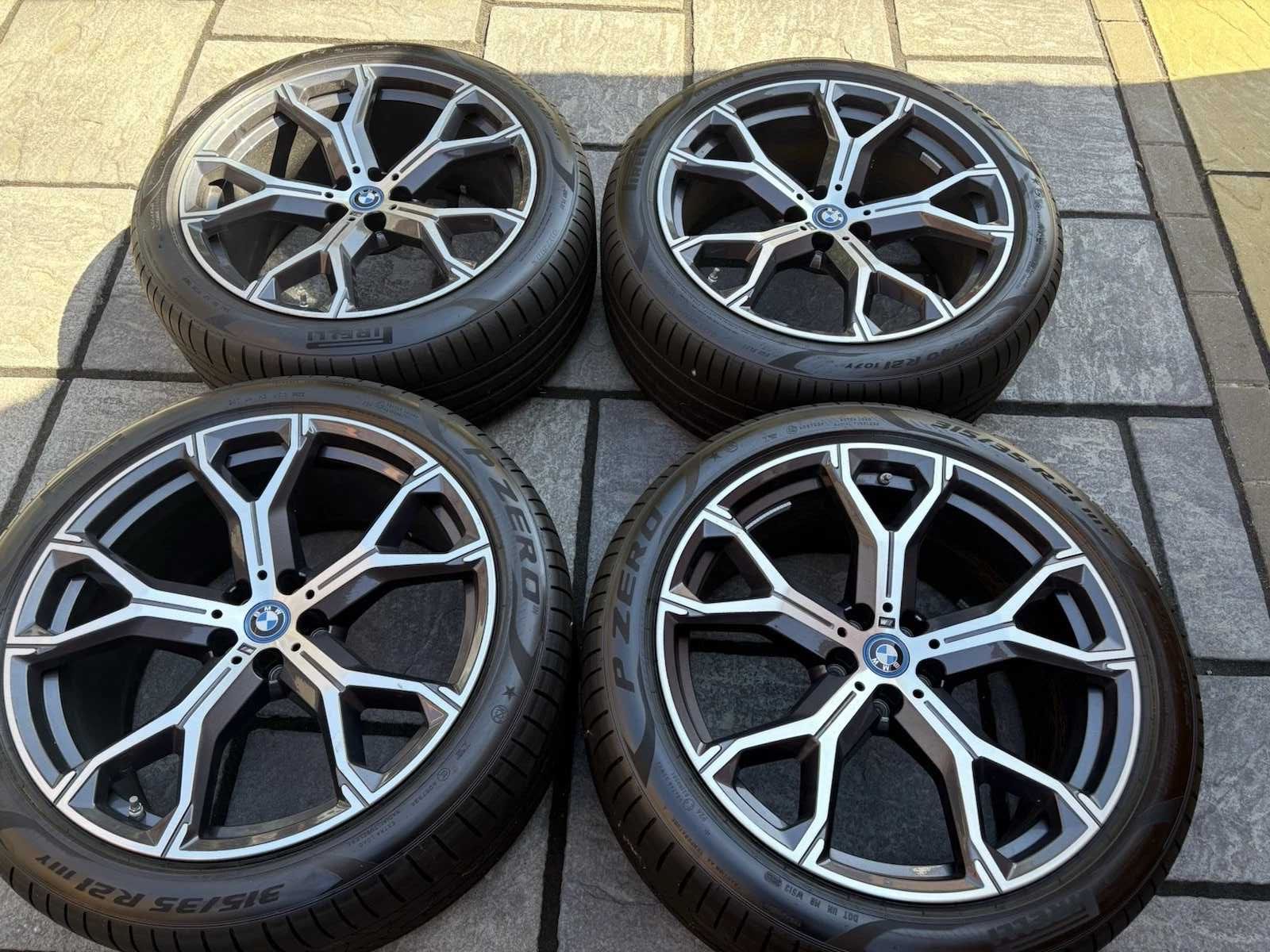 Nowe oryginalne kola lato BMW X5 G05 X6 G06 21" Pirelli 741M Performa