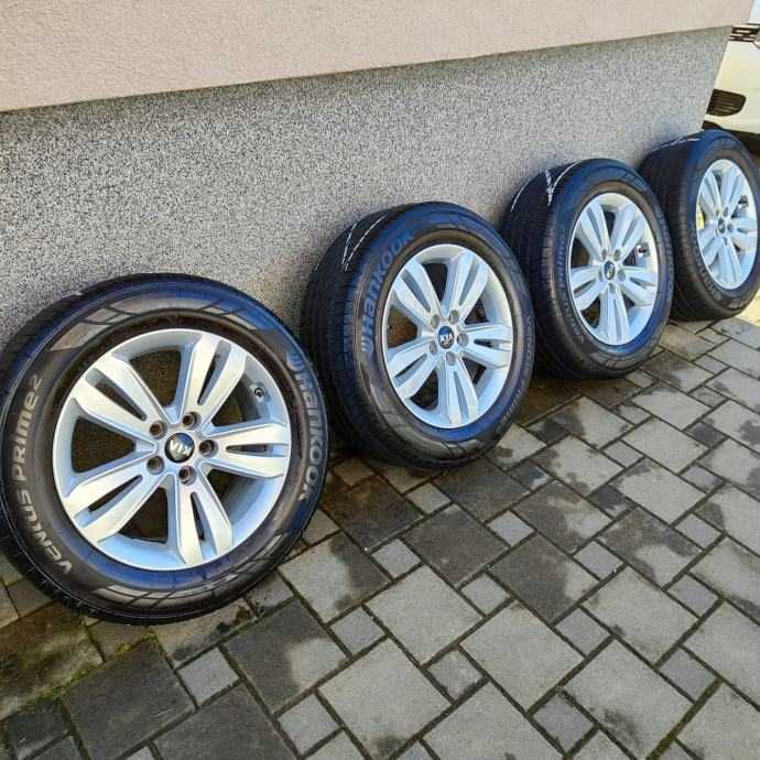 Kola felgi opony Kia Sportage 225/60r17 Czujnki Lato 2022 6-7mm